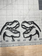 TREX head badge pair