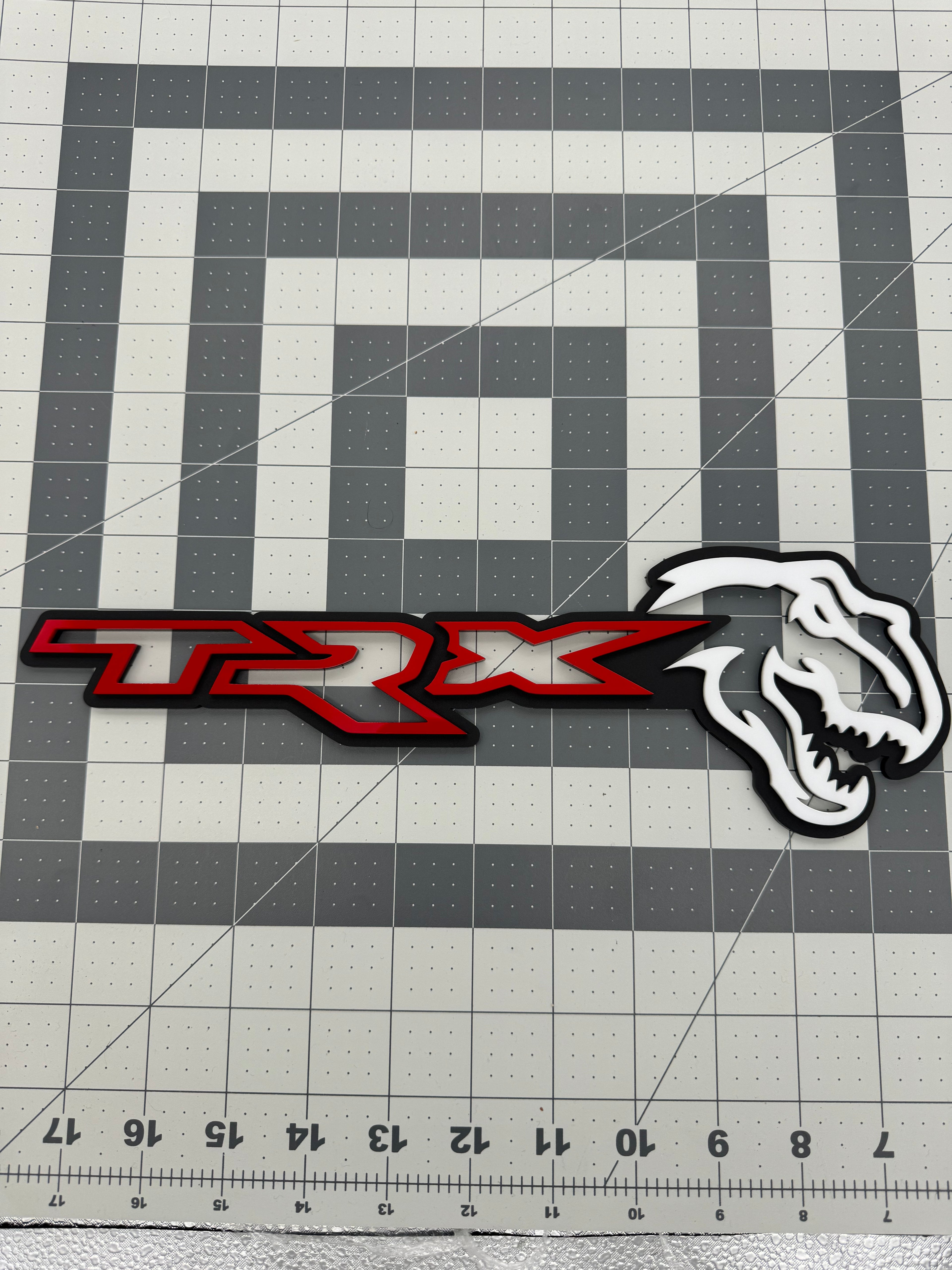 Trex/TRX Design #2 combo badge single