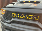 Color matched 3D RAM grille letters