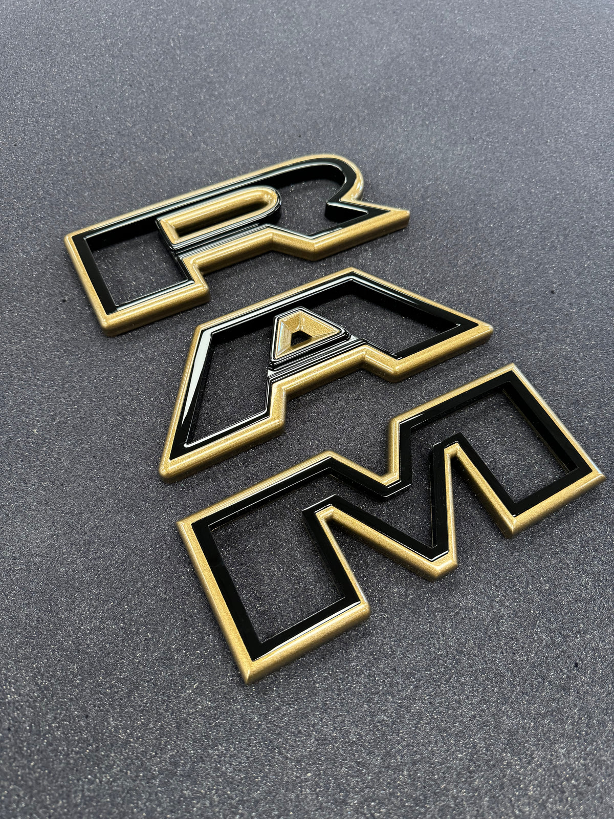Custom Ram Lettering Color matched 3D RAM grille letters – Exotic Innovations