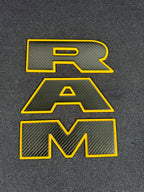 RAM tailgate letters