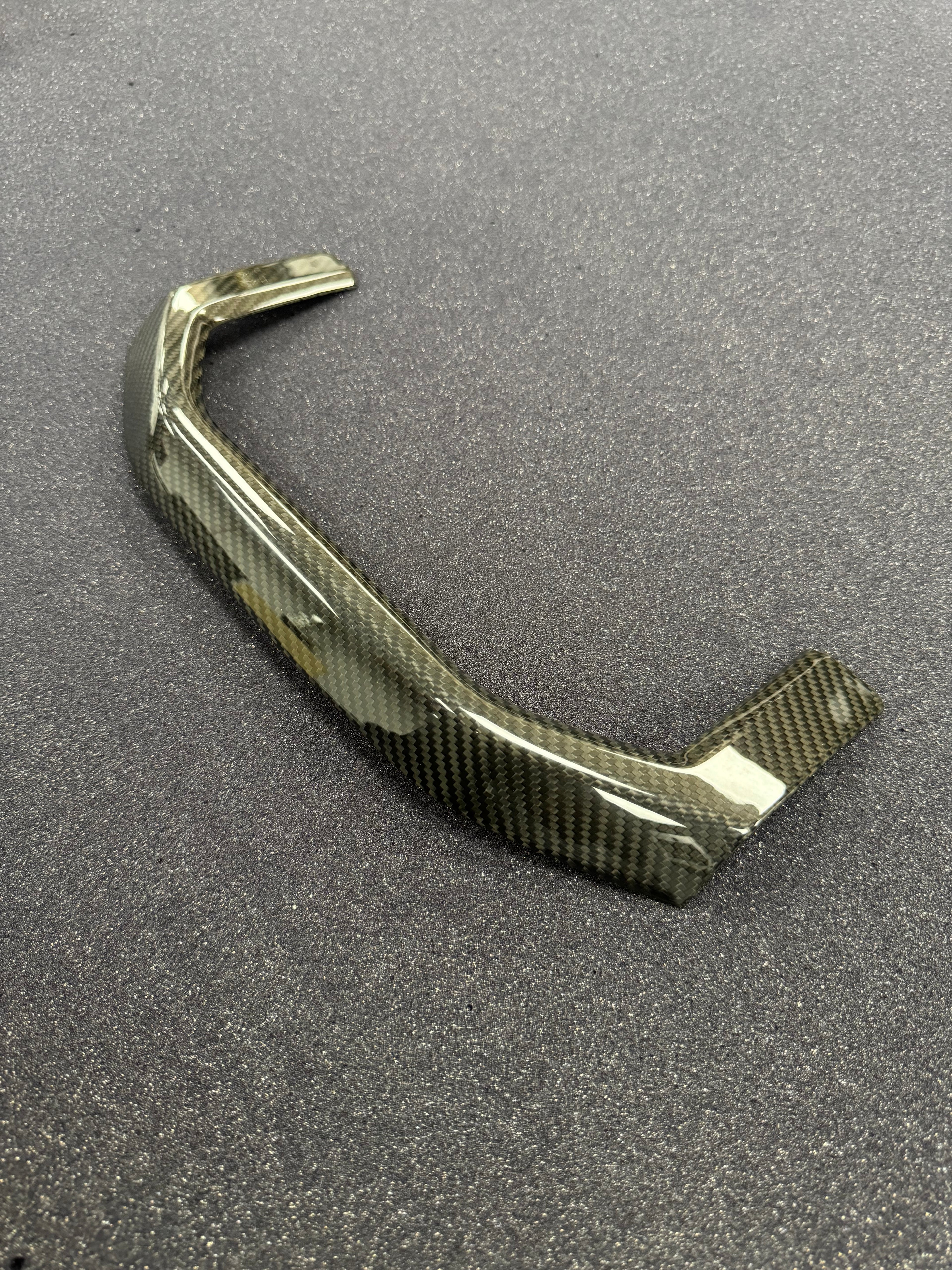 2019+ RAM 1500/ TRX / RHO carbon fiber rear cupholder cover