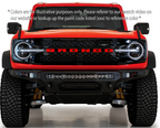 Bronco grille letter covers