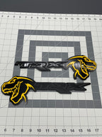 TREX/TRX combo badge pair