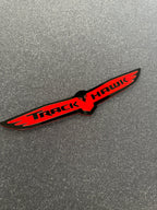 Trackhawk trunk badge