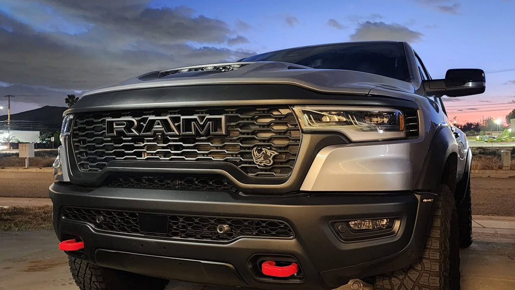 Angry Rhino grille badge