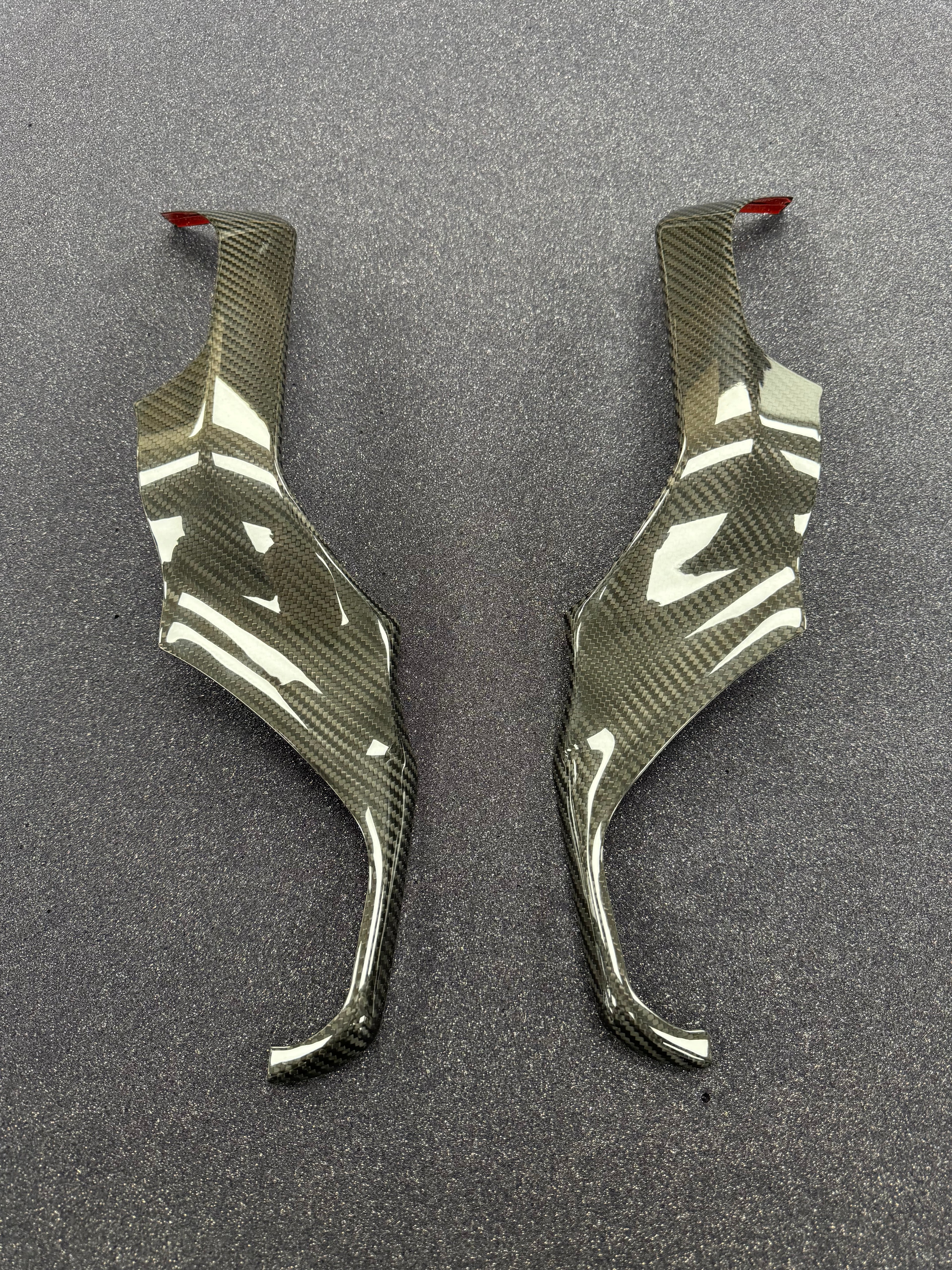 2019+ RAM 1500/ TRX / RHO Uconnect radio carbon fiber side trim panels