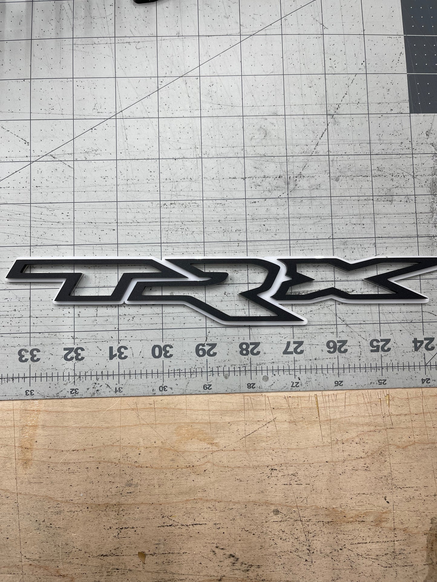 TRX Small grille Badge