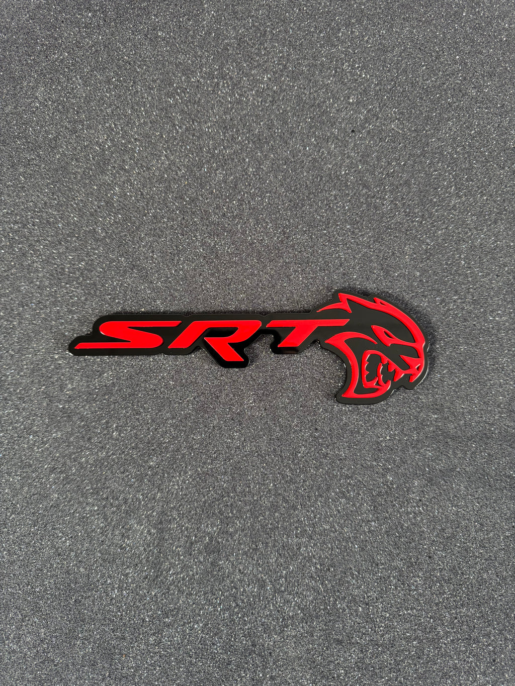 SRT Hellcat trunk badge