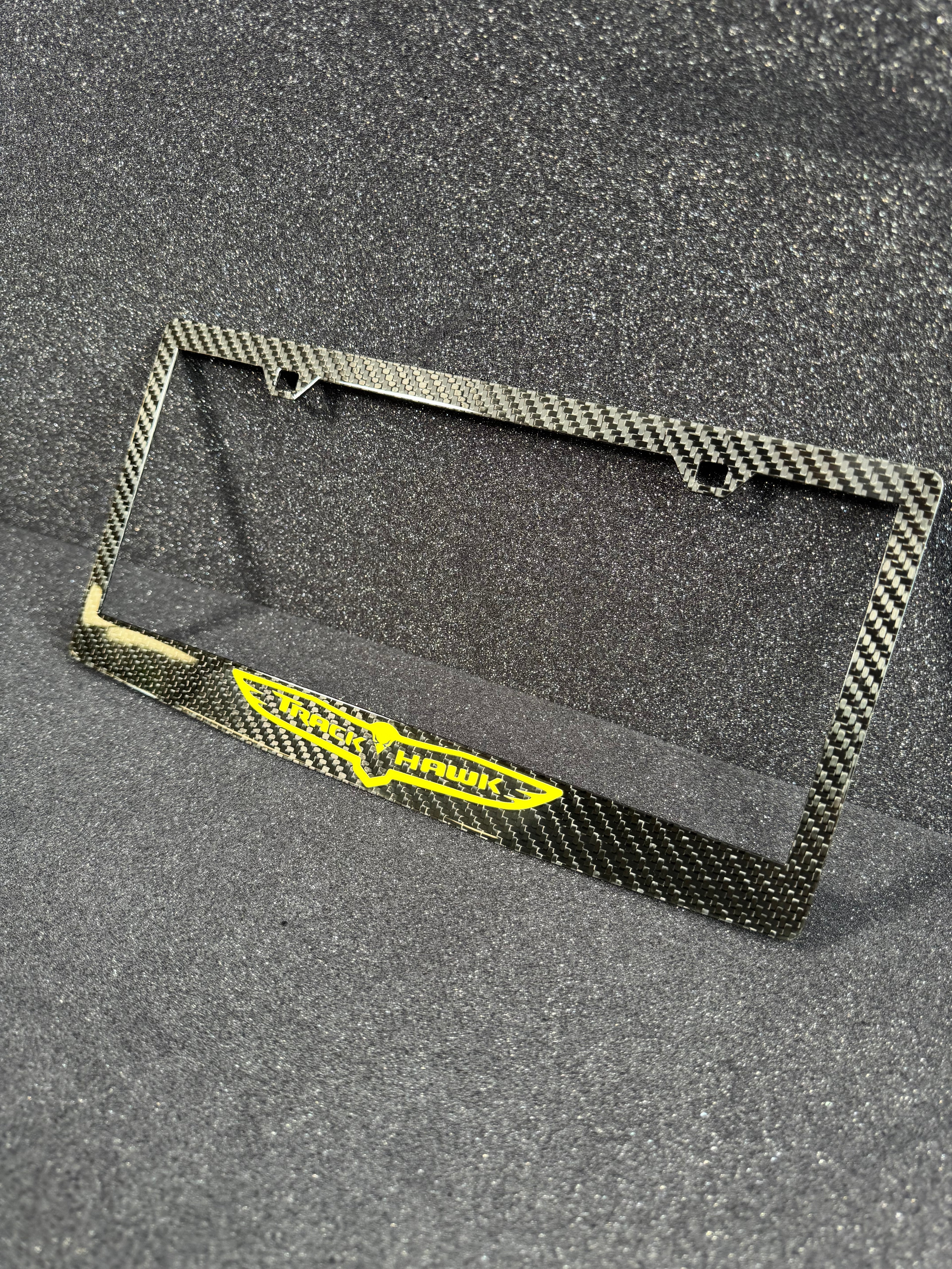 license plate frame design #1