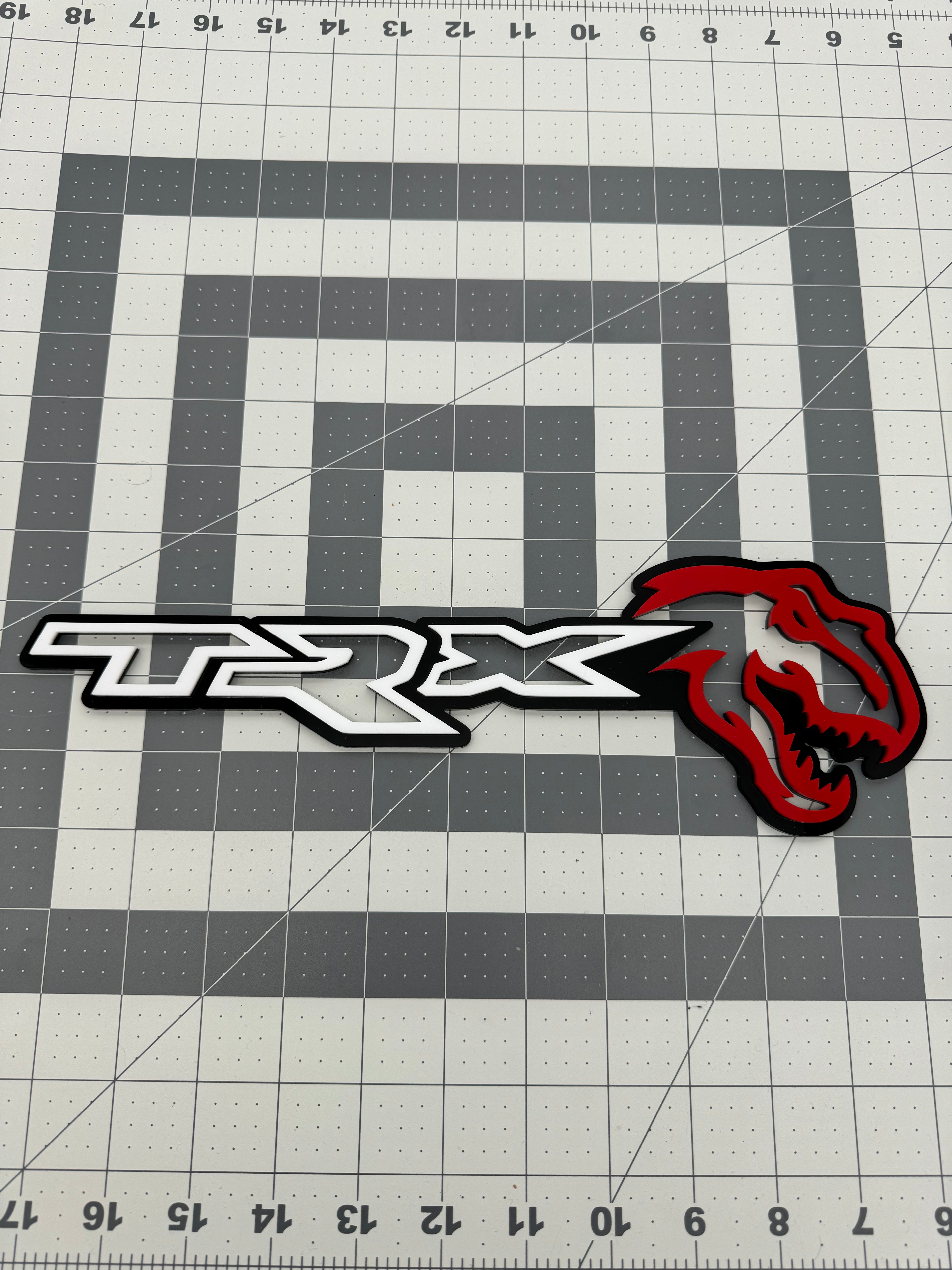 Trex/TRX Design #2 combo badge single