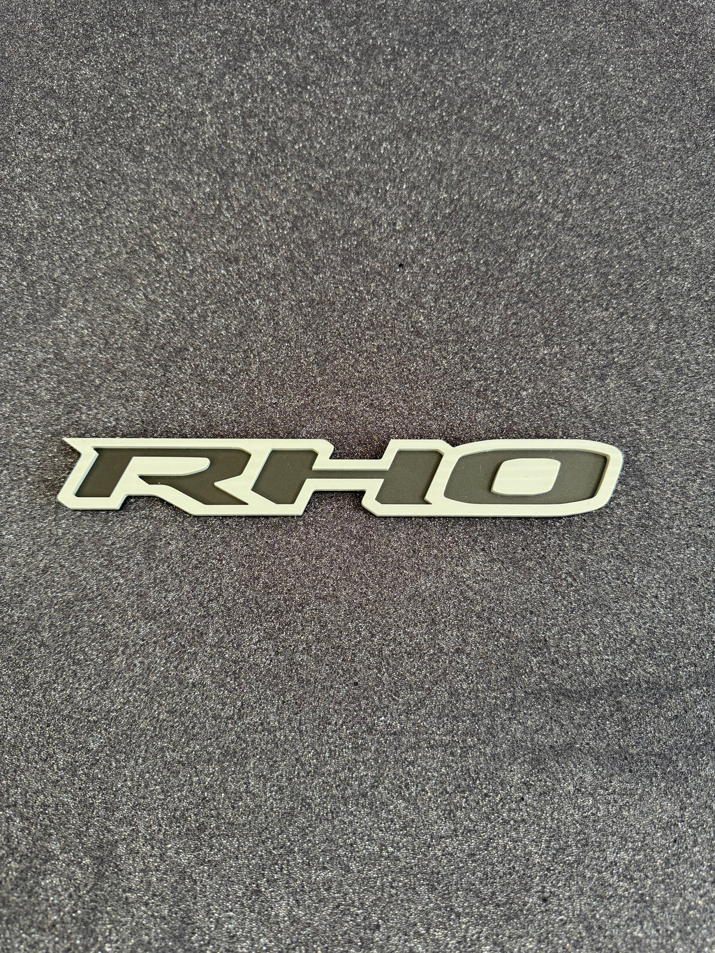 RHO OEM style badge