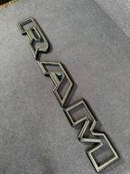 Color matched 3D RAM grille letters