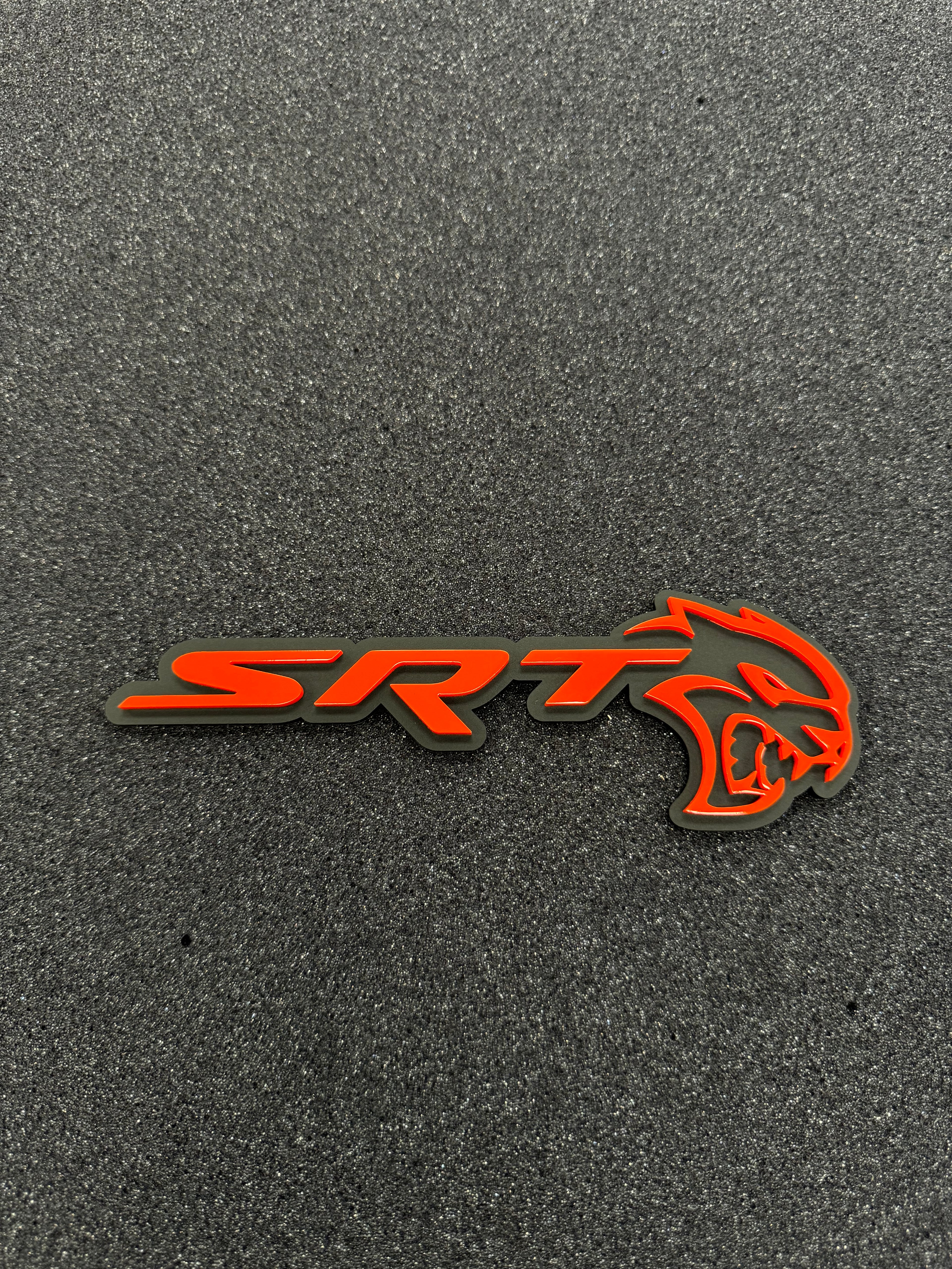 SRT Hellcat grille badge