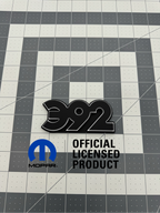 392 Mopar style badge