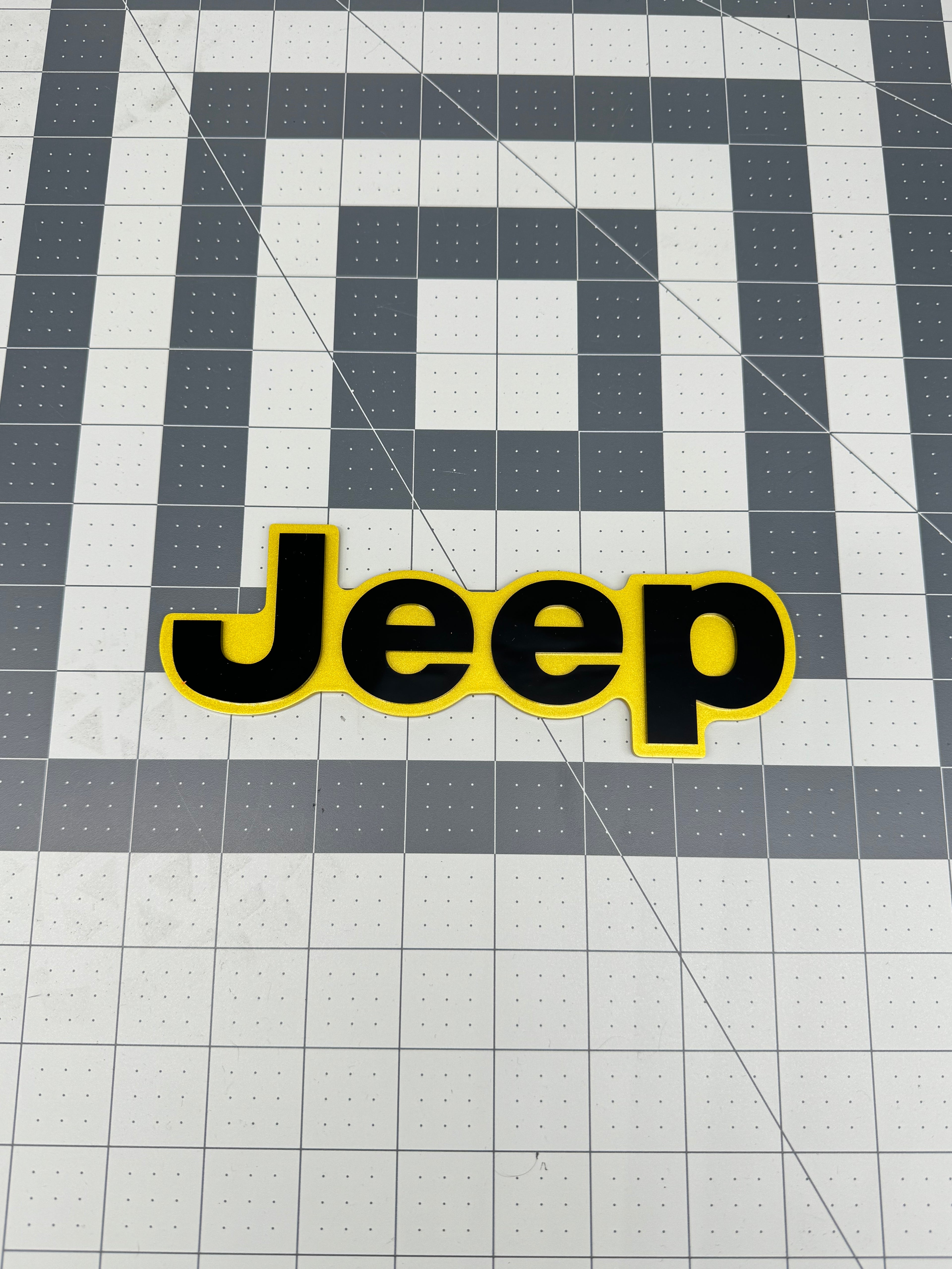 Jeep Grand Cherokee rear badge