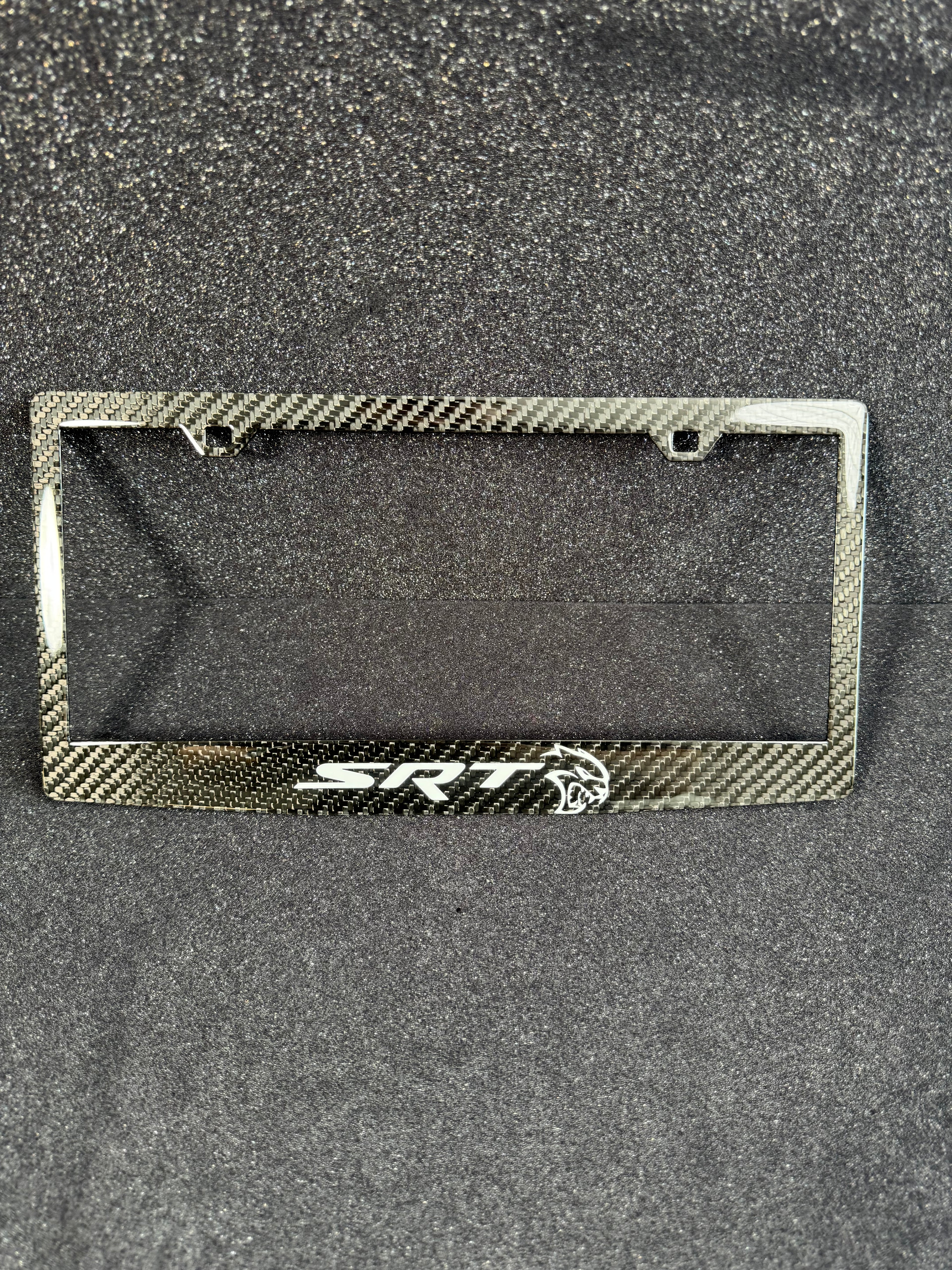 license plate frame design #1