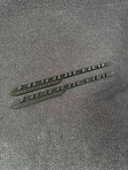 Hurricane high output hood badge pair