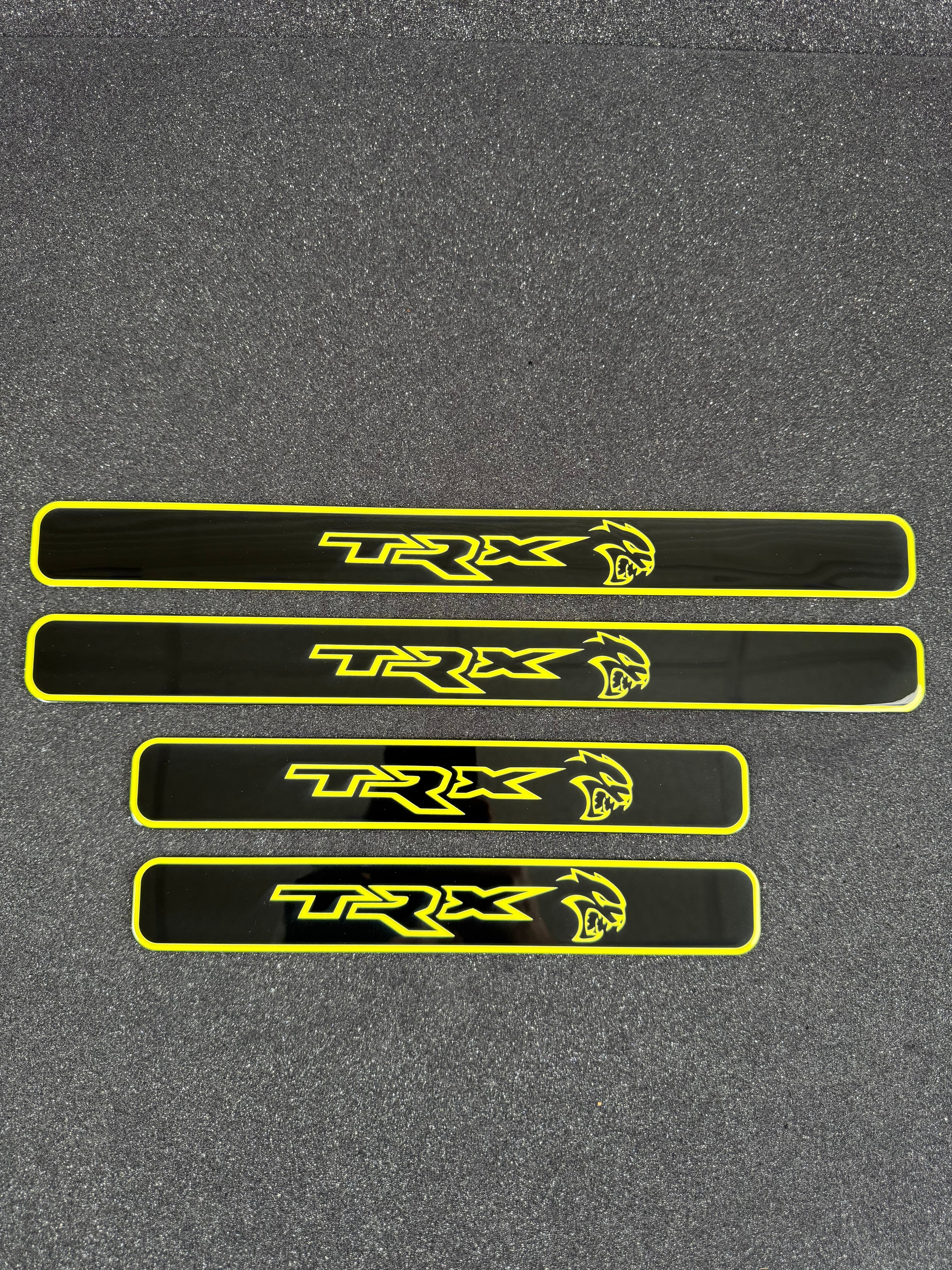 (2019+ RAM) Hellcat/TRX door sill plate set