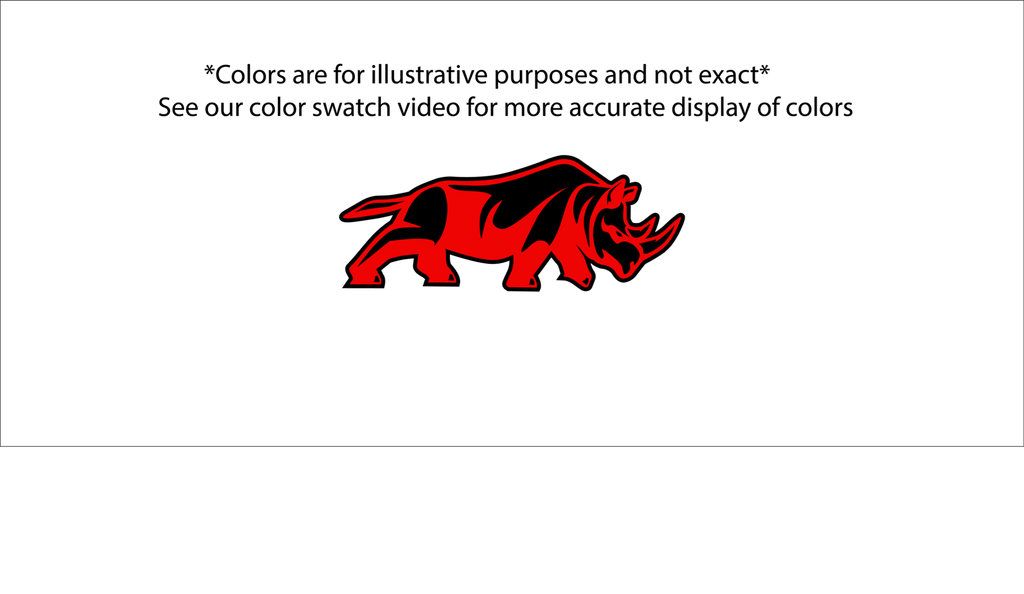 Rhino grille badge