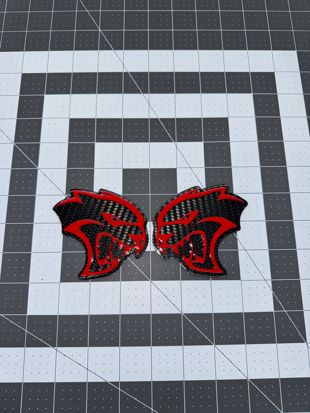 Hellcat head pair