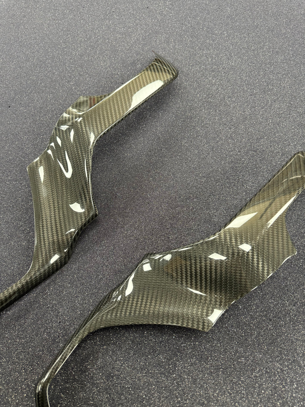 2019+ RAM 1500/ TRX / RHO Uconnect radio carbon fiber side trim panels