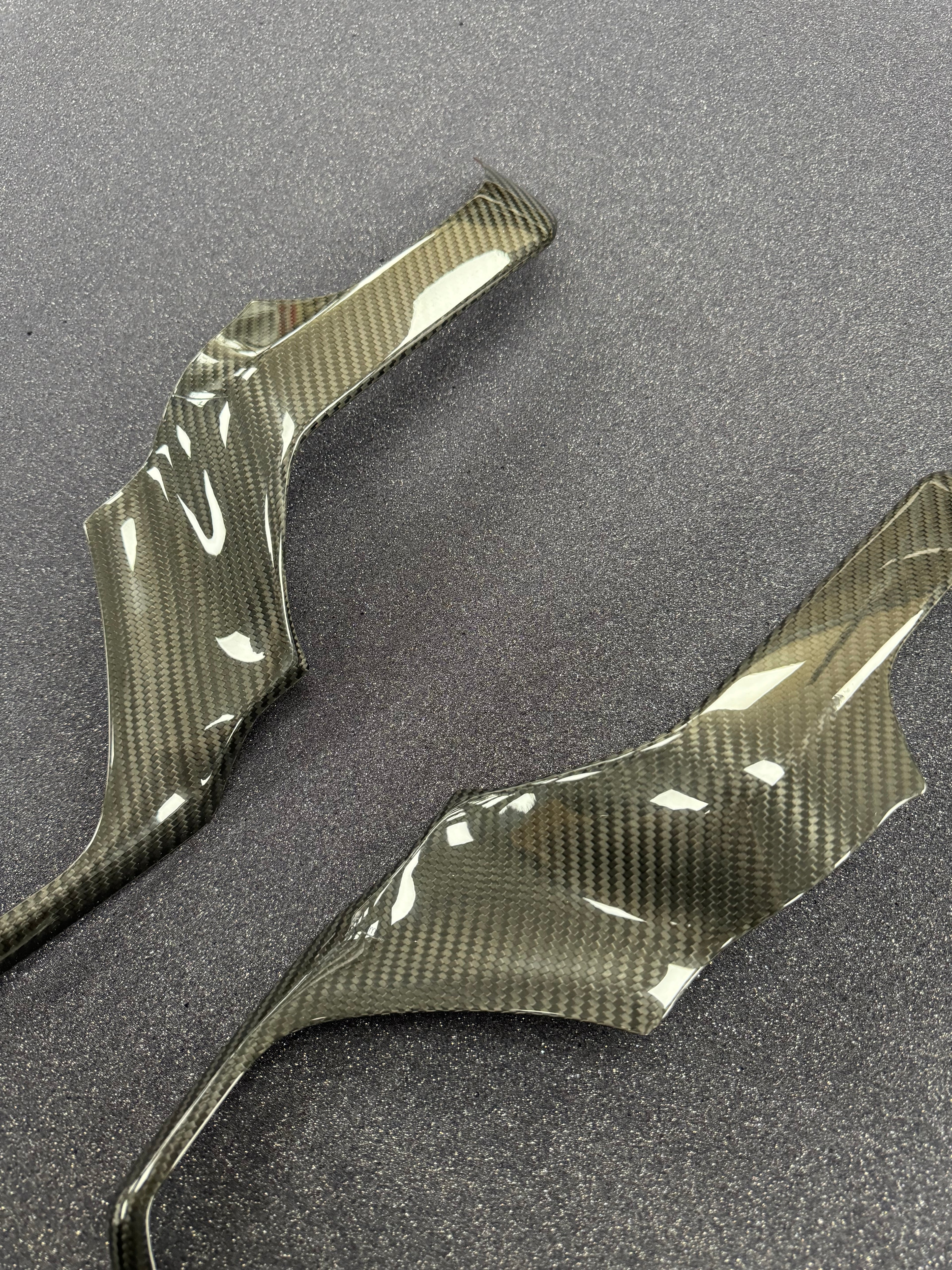 2019+ RAM 1500/ TRX / RHO Uconnect radio carbon fiber side trim panels