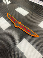 Trackhawk trunk badge
