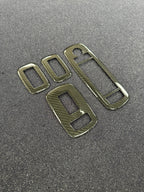 2019+ RAM 1500/ TRX carbon fiber widow switch bezel covers