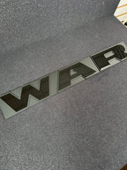 WAR grille replacement badge