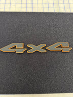 4x4 OEM tailgate badge