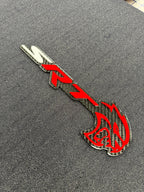 Hellcat SRT combo badge pair