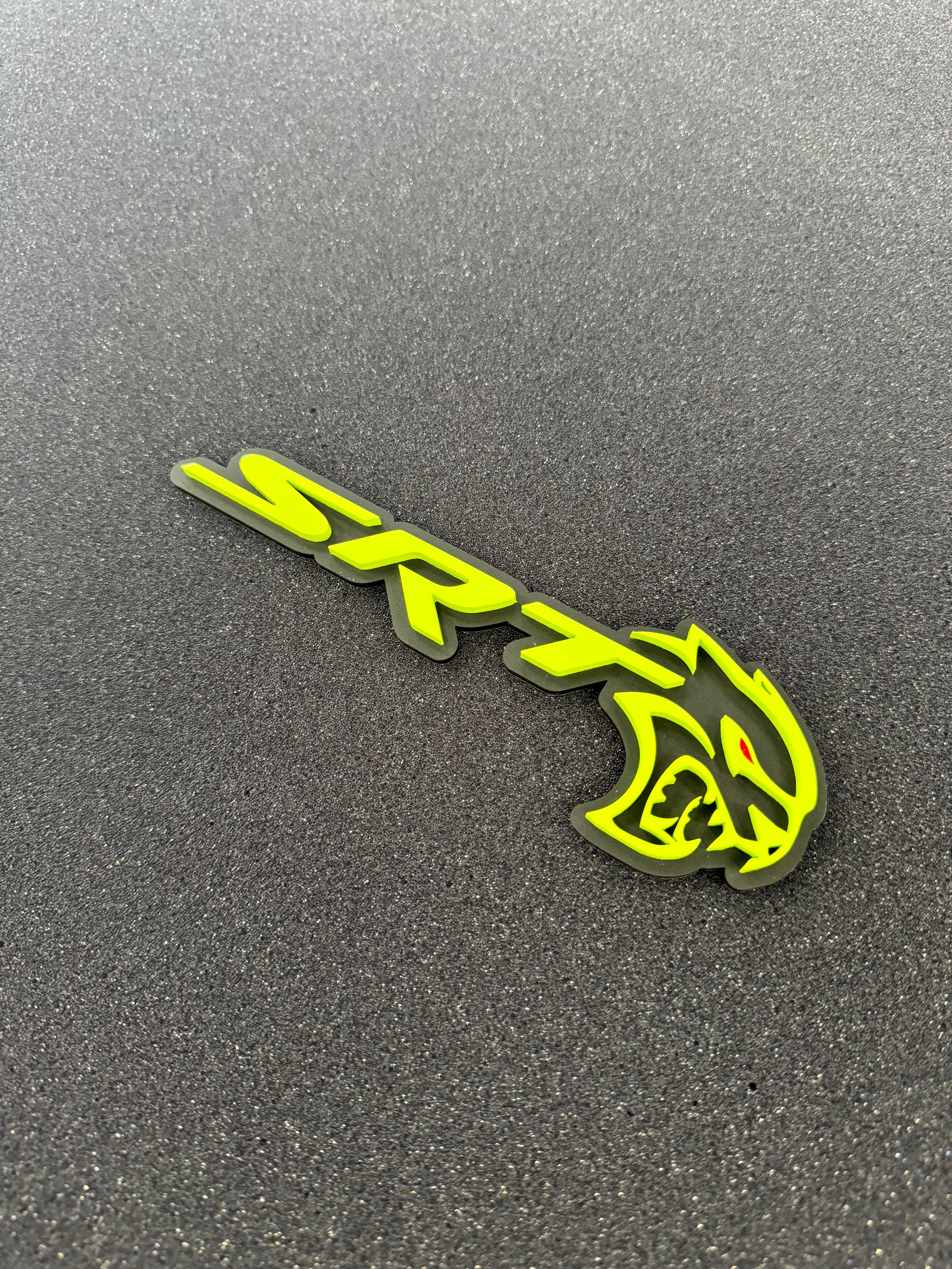 SRT Hellcat grille badge