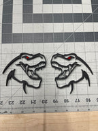 TREX head badge pair