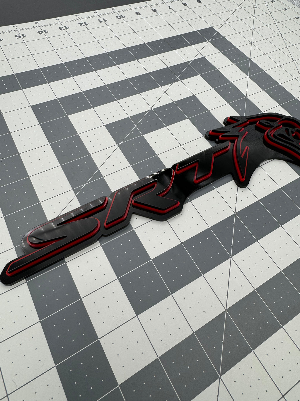 SRT Hellhawk V1 grille badge