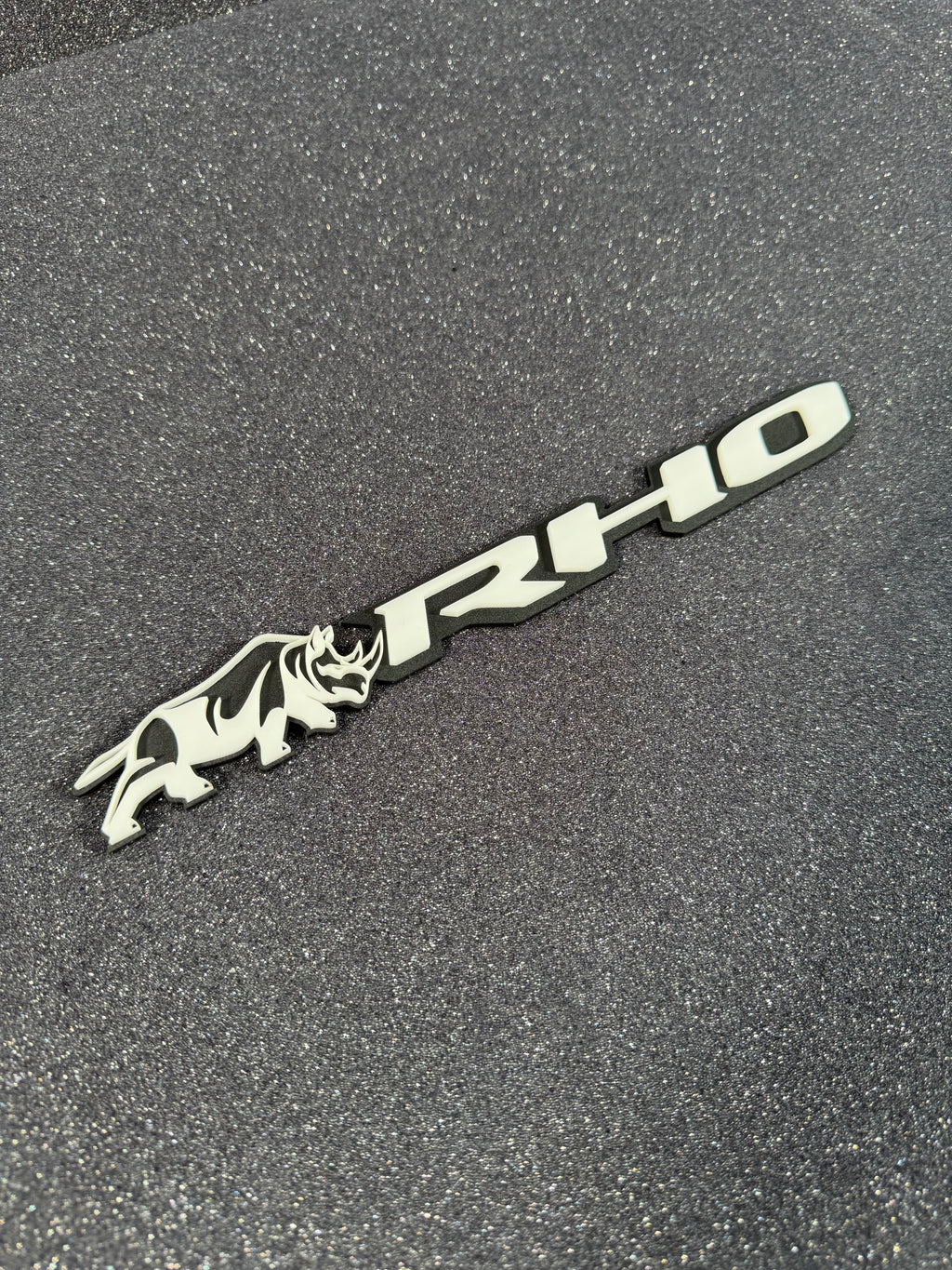 OEM style RHO/Rhino combo badge