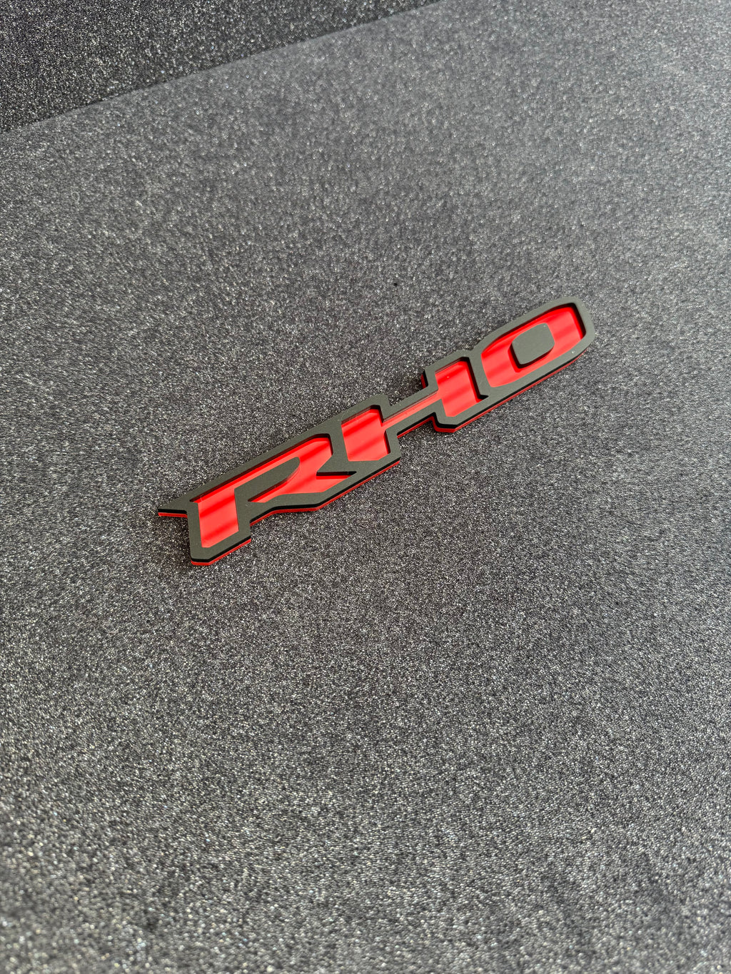 RHO OEM style badge