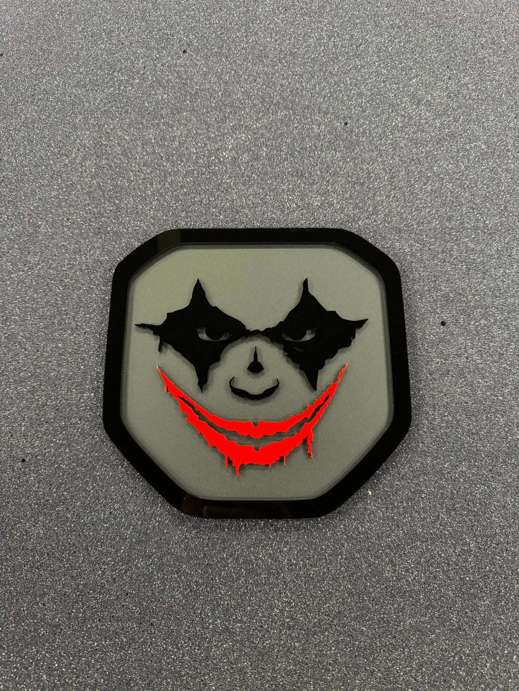 Joker Shield tailgate badge