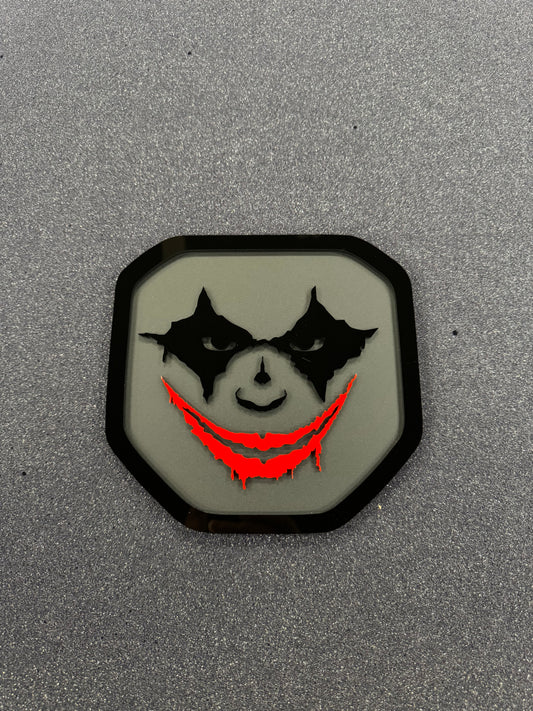 Joker Shield tailgate badge