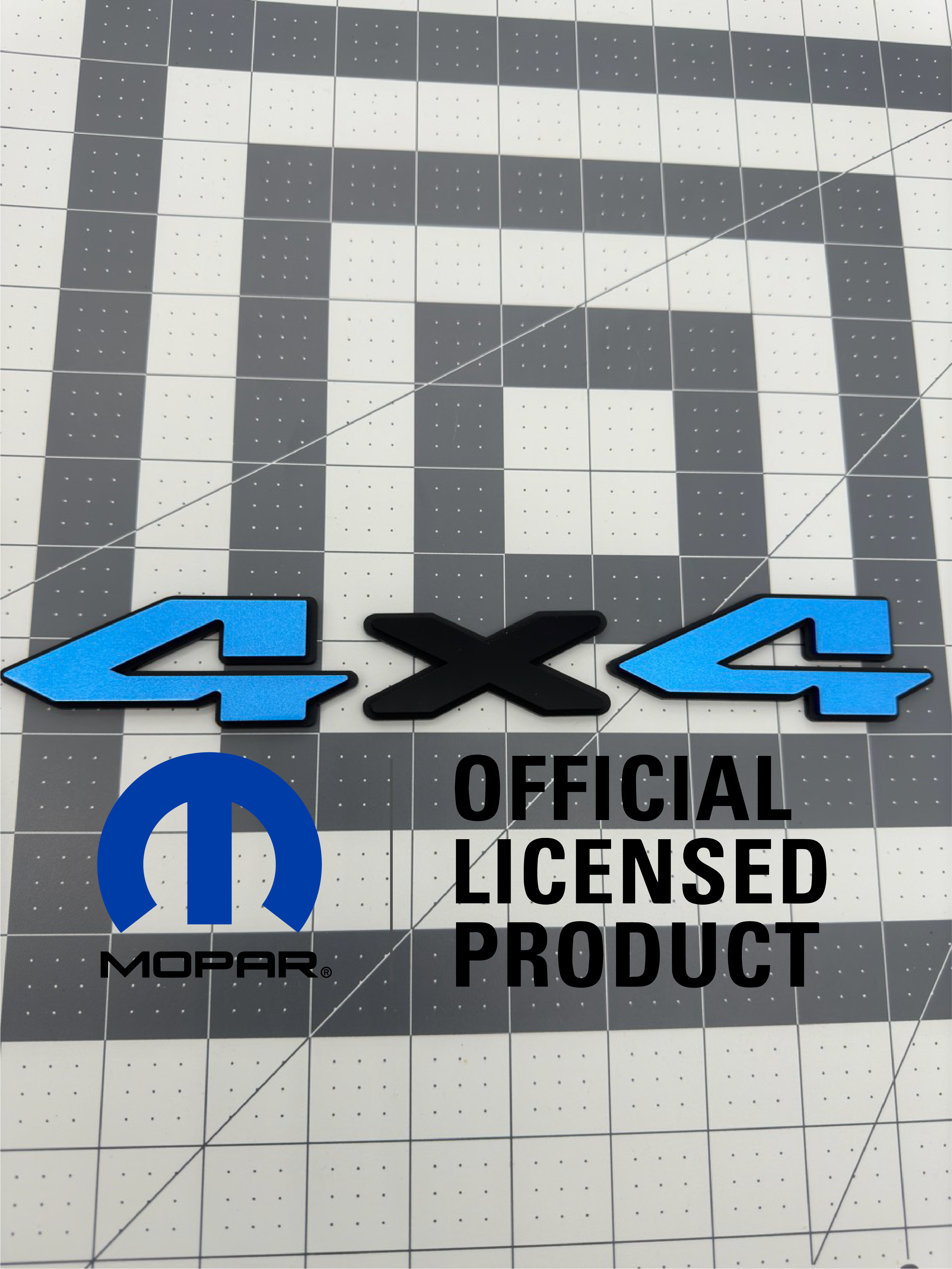 4x4 OEM tailgate badge