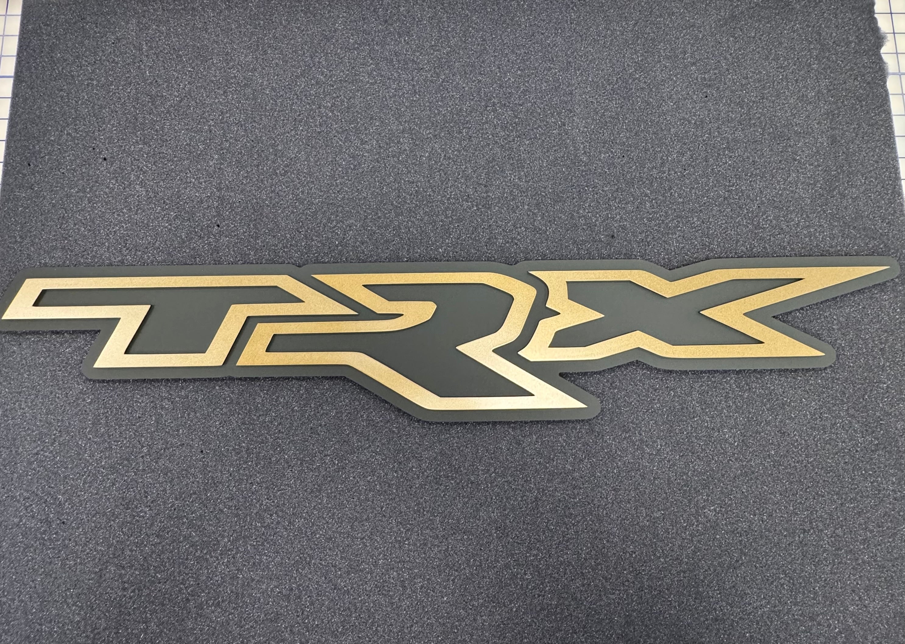 TRX Tailgate replacement badge