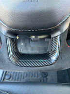 2019+ RAM 1500/ TRX / RHO carbon fiber steering wheel trim cover