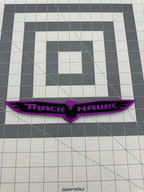 Trackhawk trunk badge