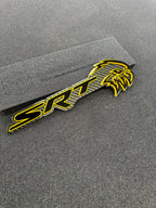 SRT Hellhawk V2 combo badge pair