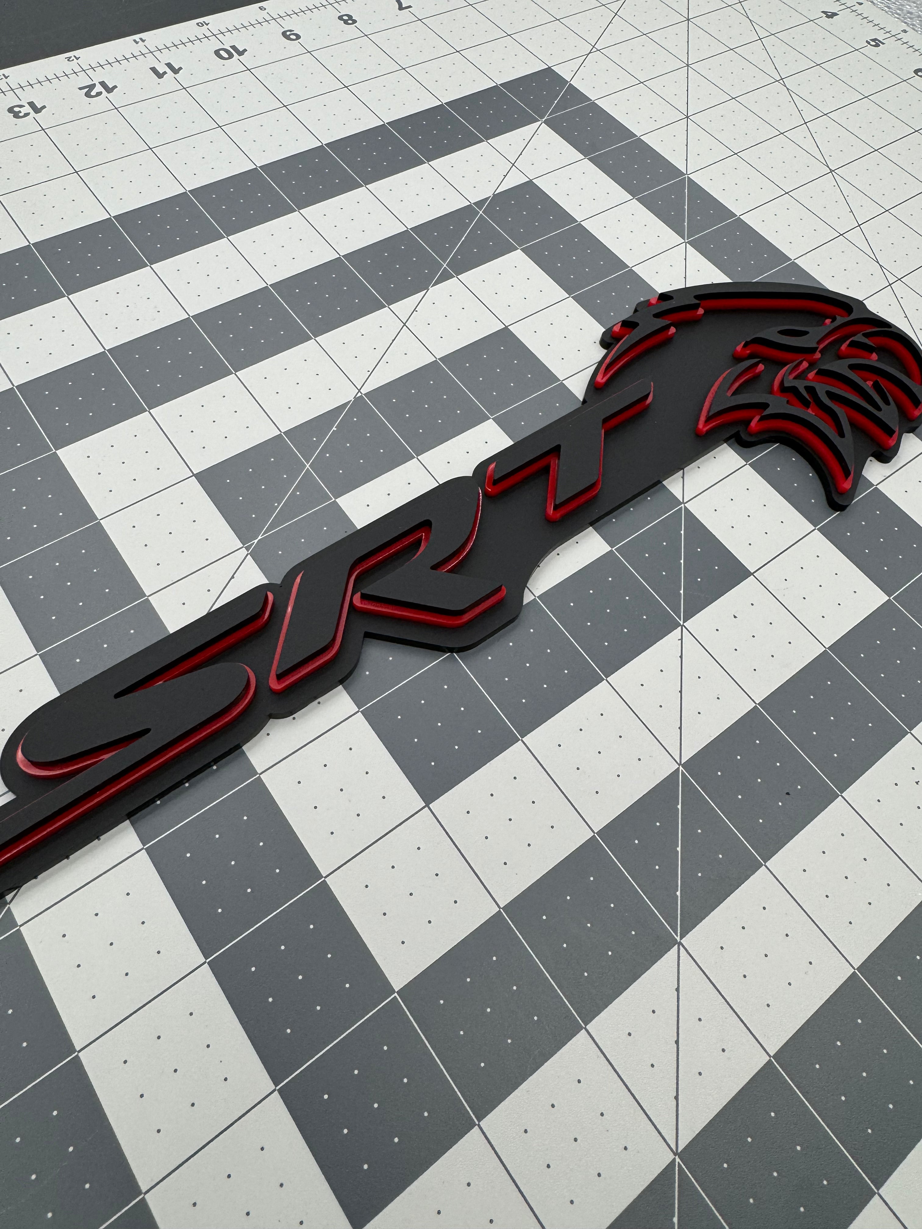 SRT Hellhawk V2 combo badge single