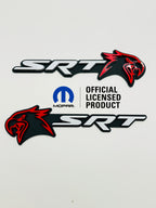SRT Hellhawk V1 combo badge pair