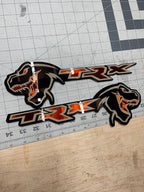 TREX/TRX combo badge pair