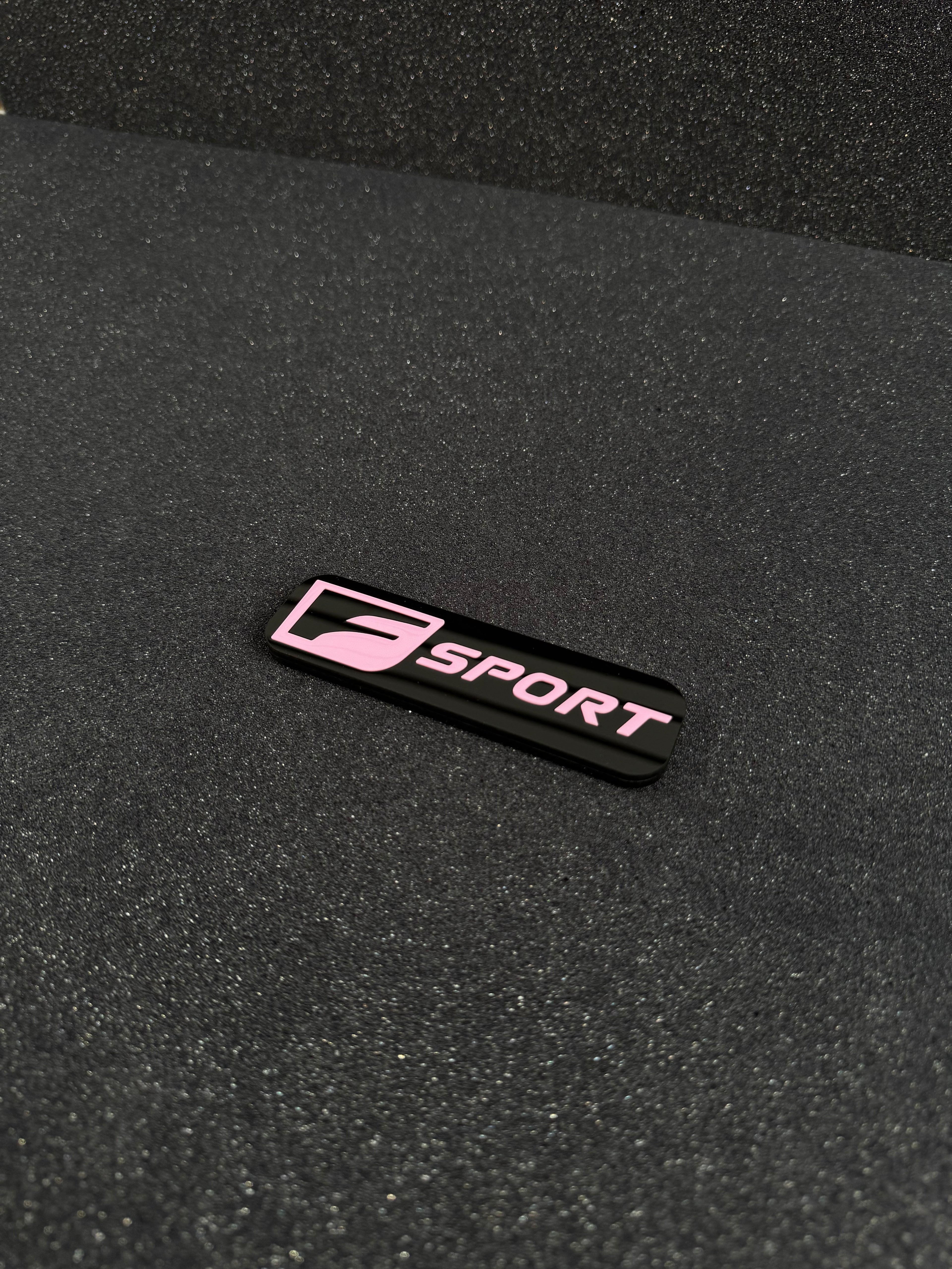 Lexus F sport rear badge