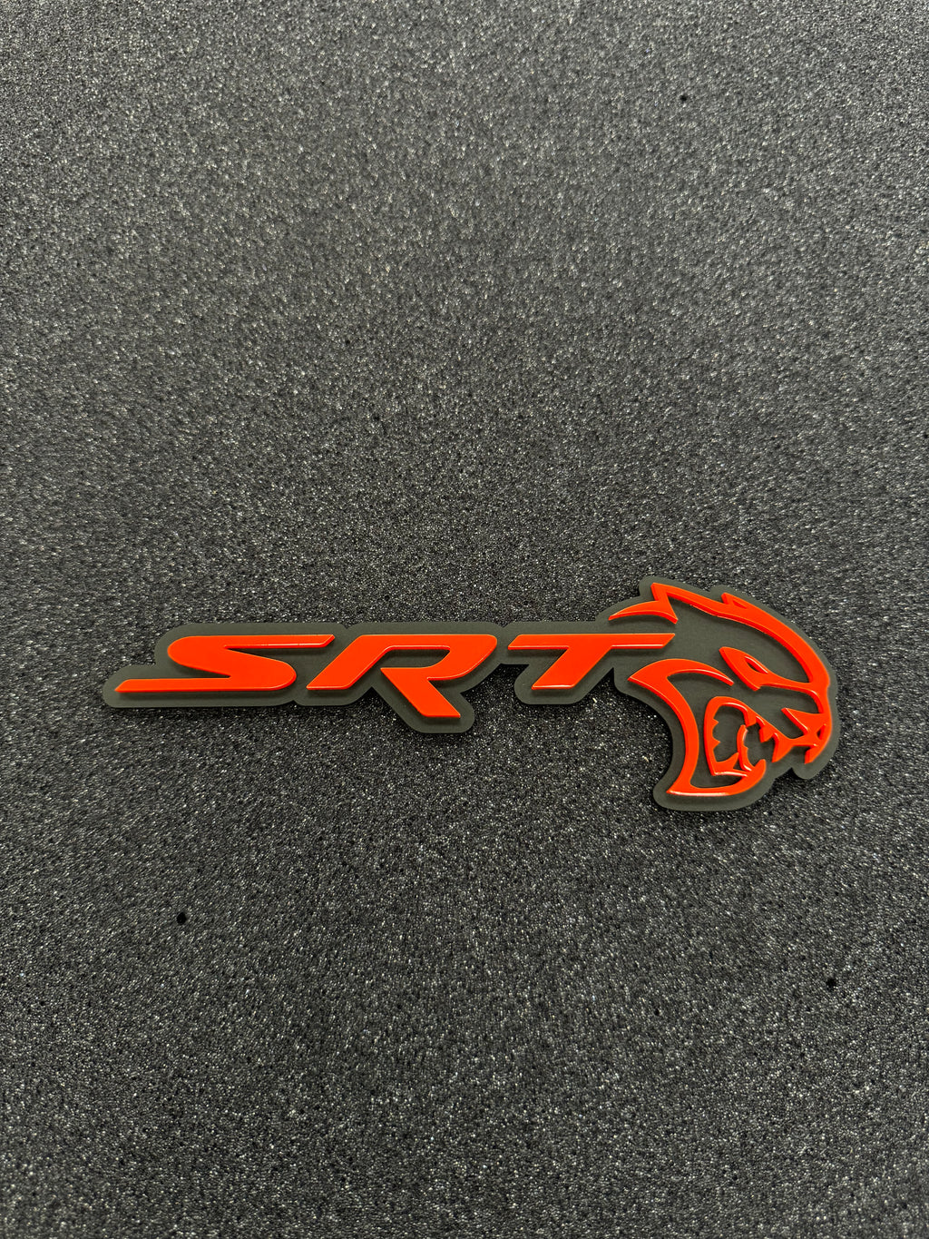 SRT Hellcat trunk badge