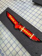 Trackhawk trunk badge